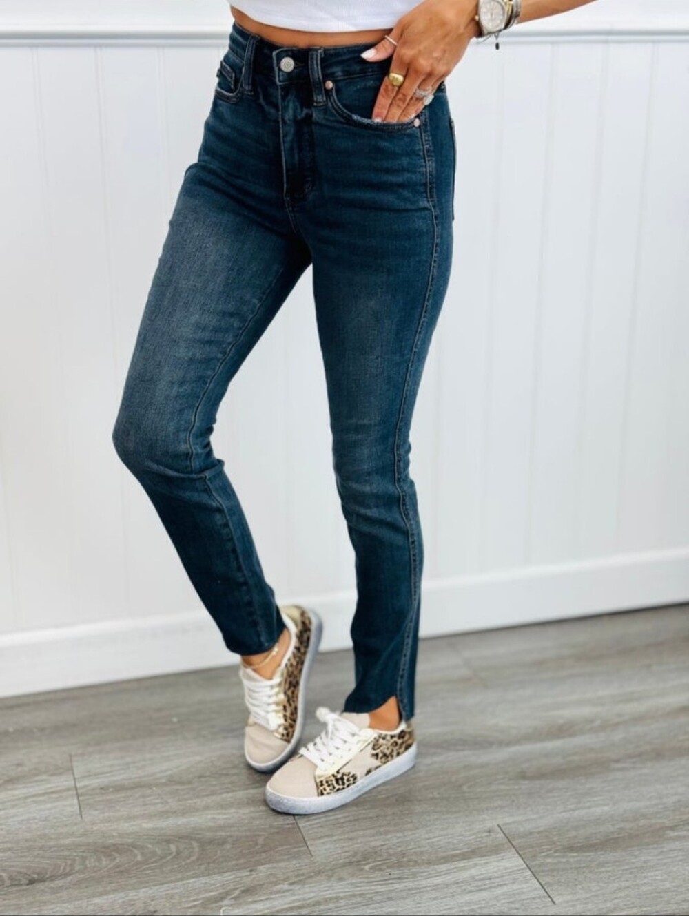 Judy Blue Dark Wash Skinny Jeans